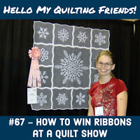 How to win ribbons at quilt shows